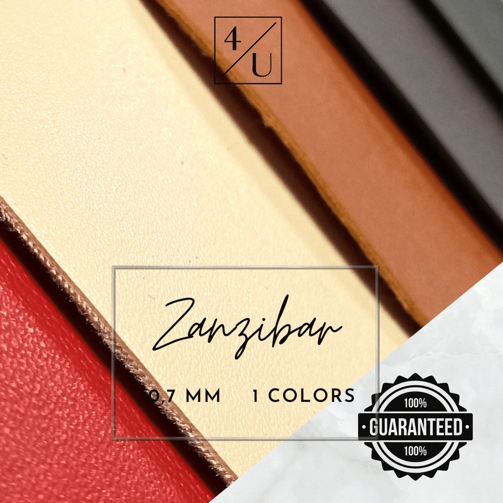 Kulit Sintetis Meteran GARANSI PVC - ZANZIBAR 1x1,37M Kulit Sintetis Tebal