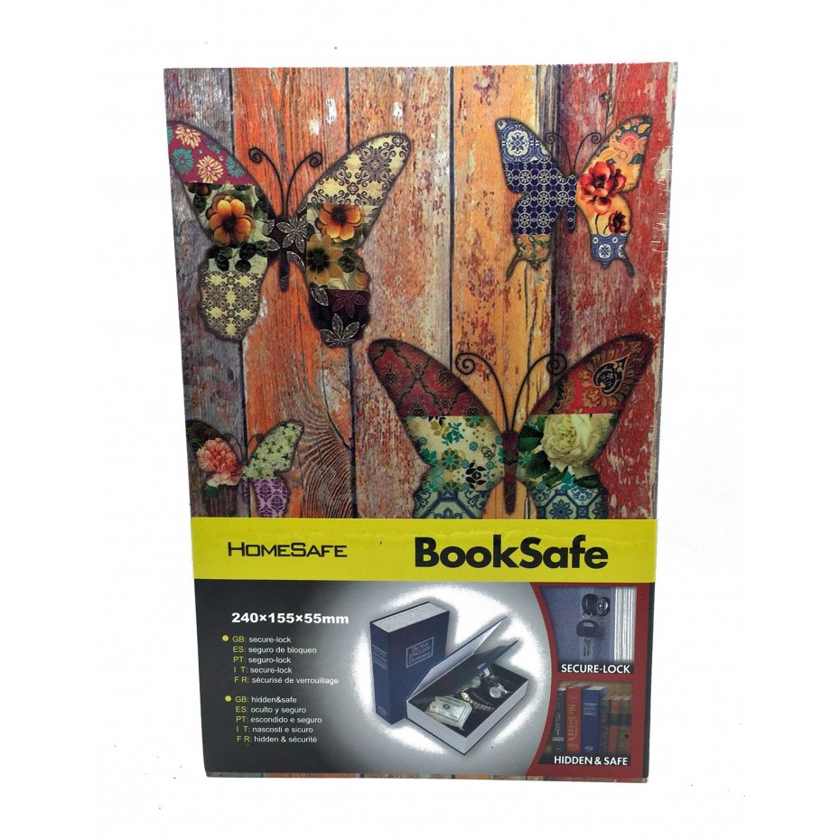 Book Safety Box Bentuk Buku - Medium