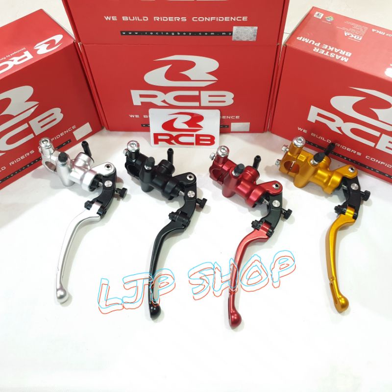 MASTER REM KANAN RCB RACING BOY S1 SERIES 14MM ORIGINAL UNIVERSAL