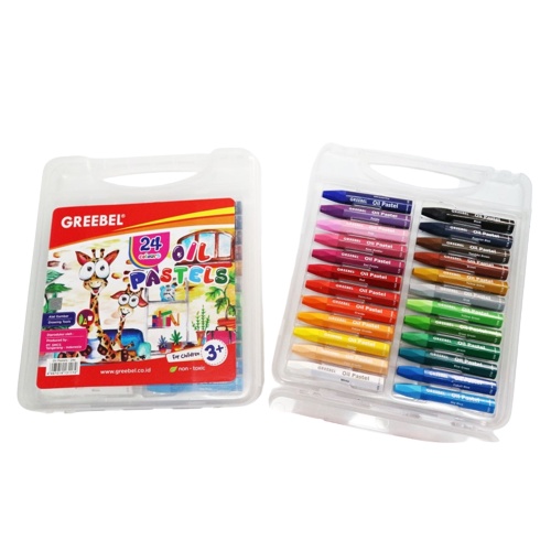 Oil Pastel atau Crayon Greebel isi 24Warna