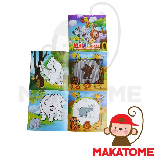 

Animated Coloring Buku Gambar Animasi Jungle forest hutan animation