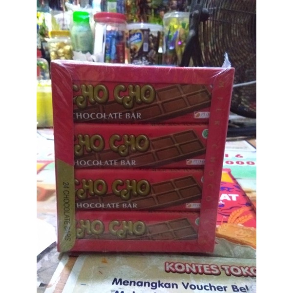 

Cho Cho Chocolate Bar (1pak isi 24 pics)