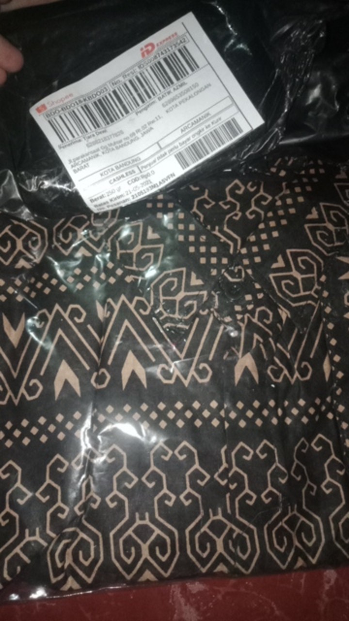 Danabrata Batik Hrb158 Kemeja Batik Pria Lengan Panjang Katun Primis Halus Premium Exclusive M L Xl