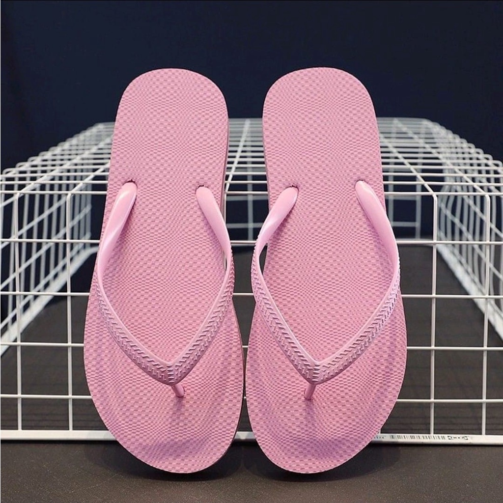 Flip Flop Sandal Terbaru-Sandal Jepit Wanita Polos Anti Slip