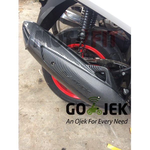 BEST PRODUCKTutup Cover Knalpot Nmax Carbon Yamaha N-max|nmax|knalpot racing|