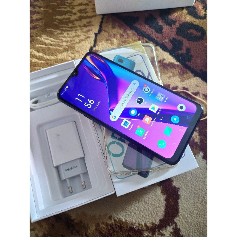 Oppo A12 Ram 4/64 fulset mulus second