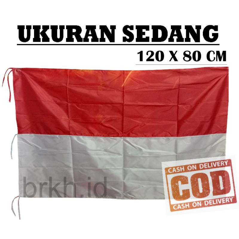 Bendera Merah Putih Ukuran Standar 120 X 80 Shopee Indonesia