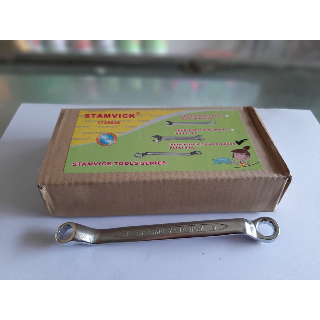 Kunci Ring Stamvick / Double Offset Ring Spanner
