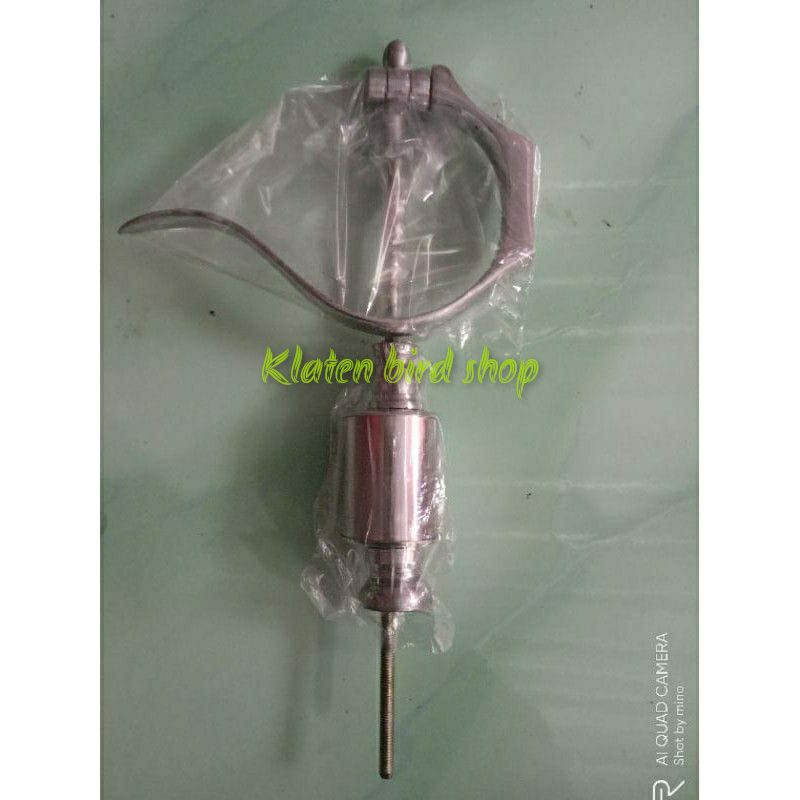 gantungan plus pion sangkar kotak model tabung stenlis