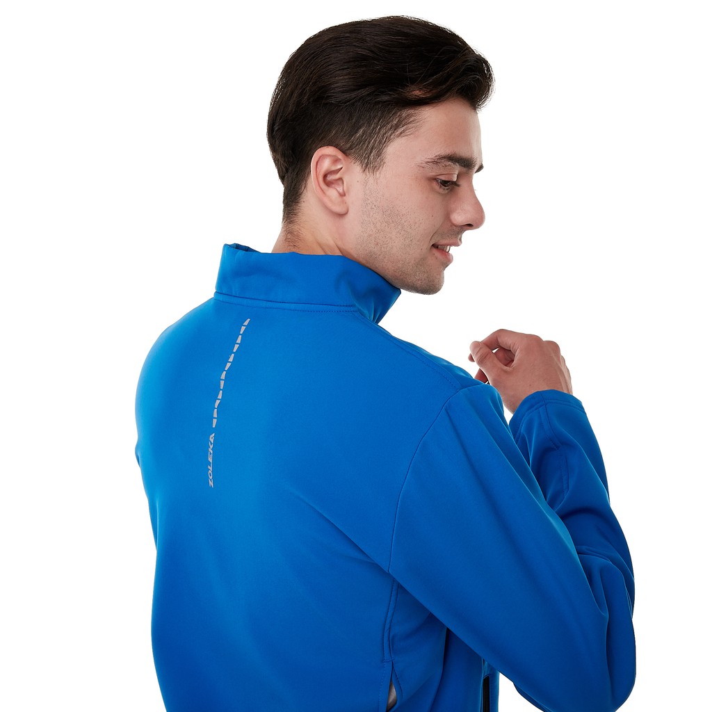 ZOLEKA Onyx Jaket Sport Packable Pria - Blue-4