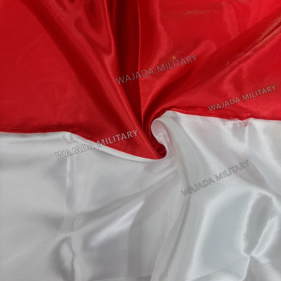 Bendera Merah Putih Bendera Upacara Saten Premium Lapangan 2meterx3meter