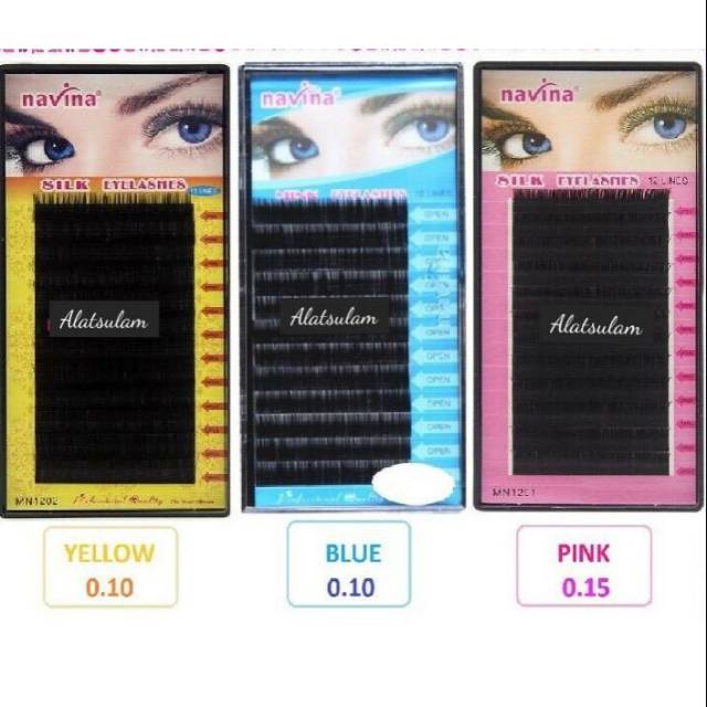 Bulumata Navina eyelash EXTENSION SAMBUNG TANAM BULUMATA SILK