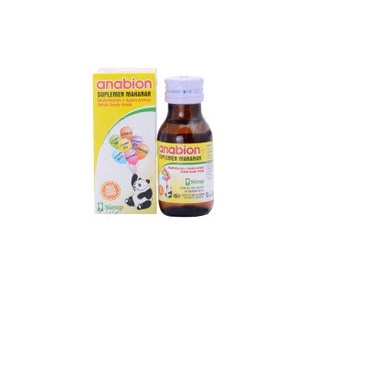 ANABION 60ML SIRUP MULTIVITAMIN PENAMBAH NAFSU MAKAN ANAK