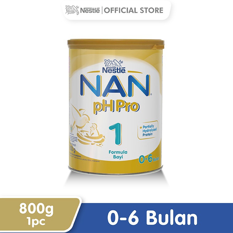 Nestle Nan Ph Pro Susu Formula 0 6 Bulan Kaleng 800 G Shopee Indonesia