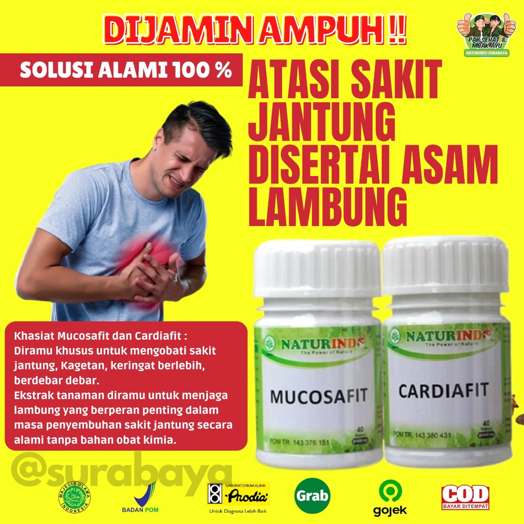 Obat Sakit Asam Lambung Maag Begah Sendawa Obat Herbal Sakit Maag Obat Asam Lambung Maag Kronis Obat Lambung Ampuh BPOM MUI Herbal MUCOSAFIT Naturindo Surabaya Obat asam lambung GERD naik maag gerd kronis tungkak lambung sakit perut mual muntah Herbal-LAMBUNG+JANTUNG