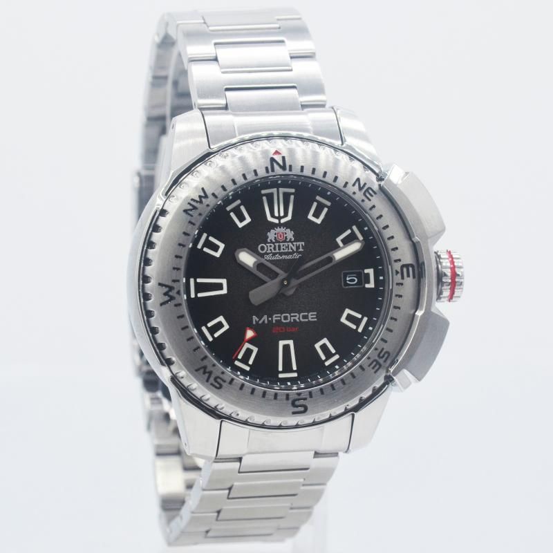 ORIENT RA-AC0N01B10B M-FORCE 20 BAR (200METER) JAM TANGAN PRIA AUTOMATIC ORIGINAL GARANSI RESMI 2 TA