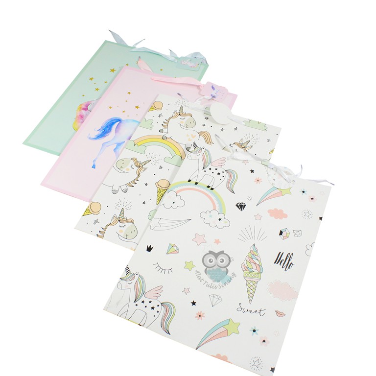 

Paper Bag Jumbo Unicorn Ice Cream & Unicorn Star