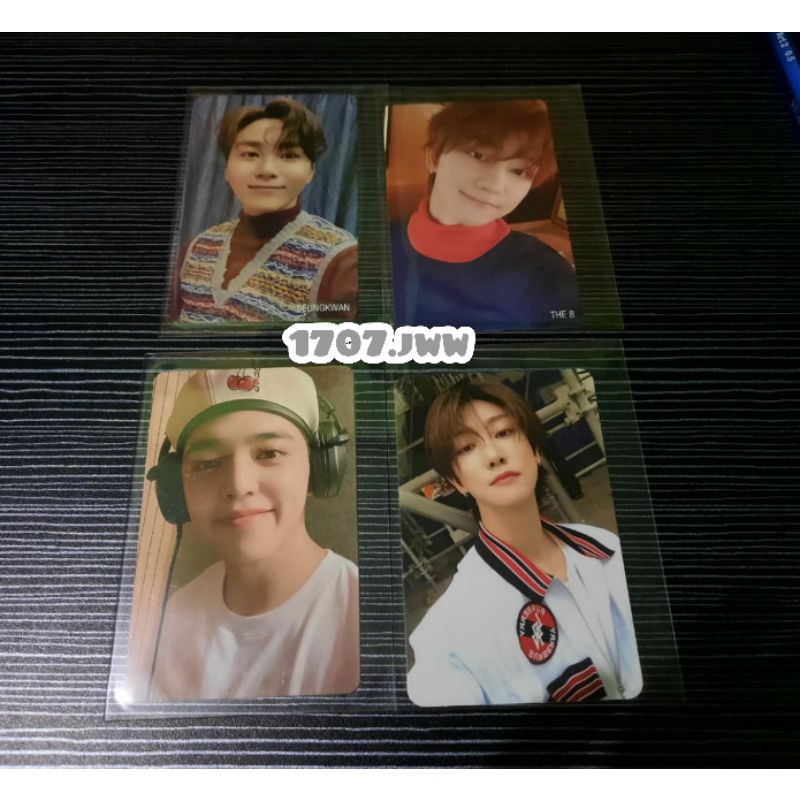 SEVENTEEN OFFICIAL PHOTOCARD HMV Semicolon Henggarae Set Seungkwan, Scoups, The8