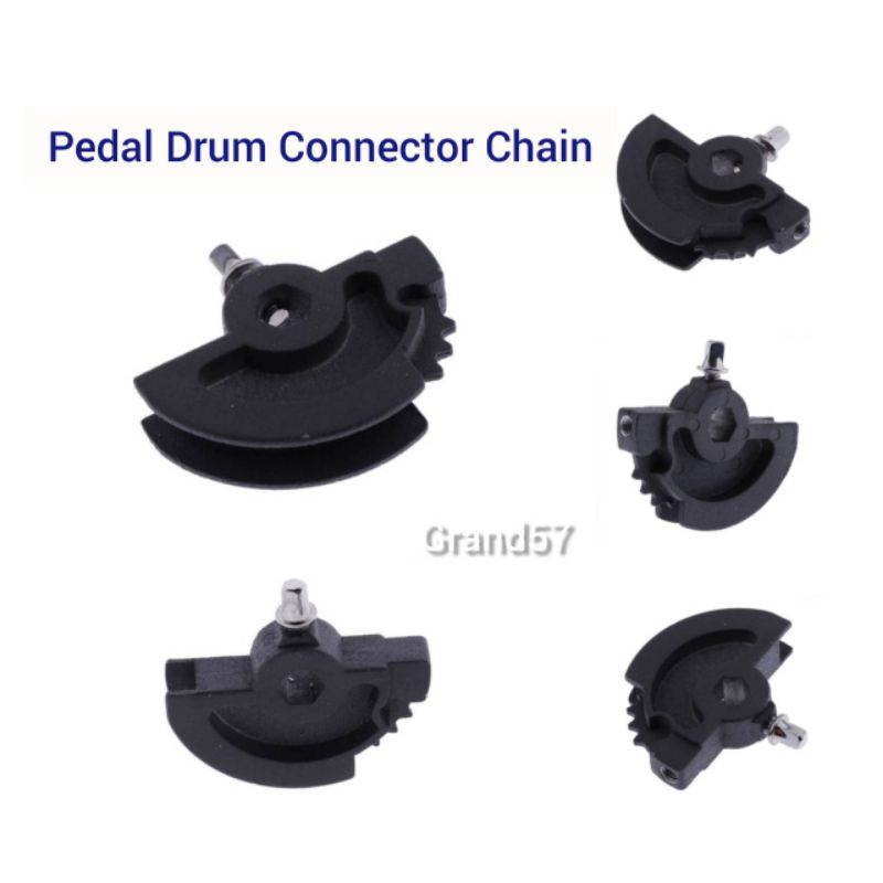 Single Pedal Drum Beater Chain Rantai Pedal Drum Konektor Connector