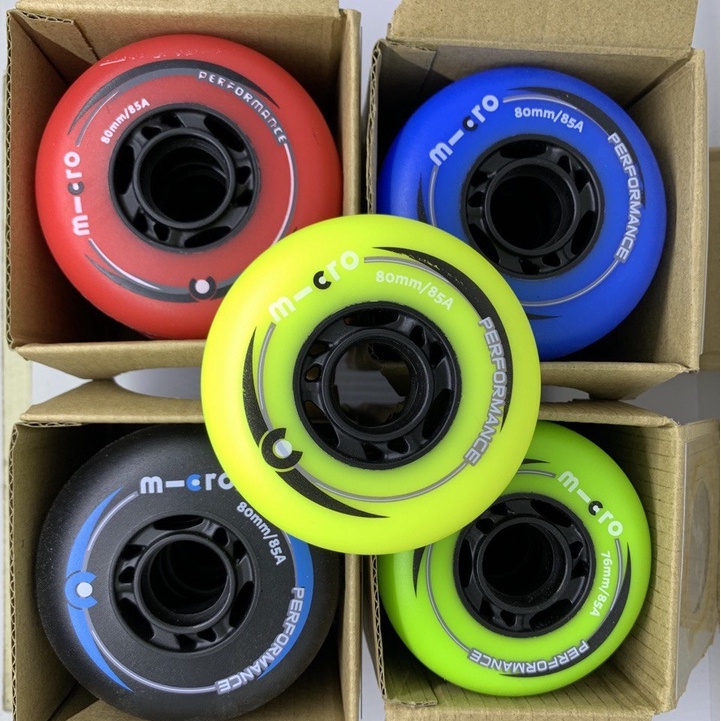 Roda Sepatu Roda Inline Skate M-cro (Micro) Performance Wheels