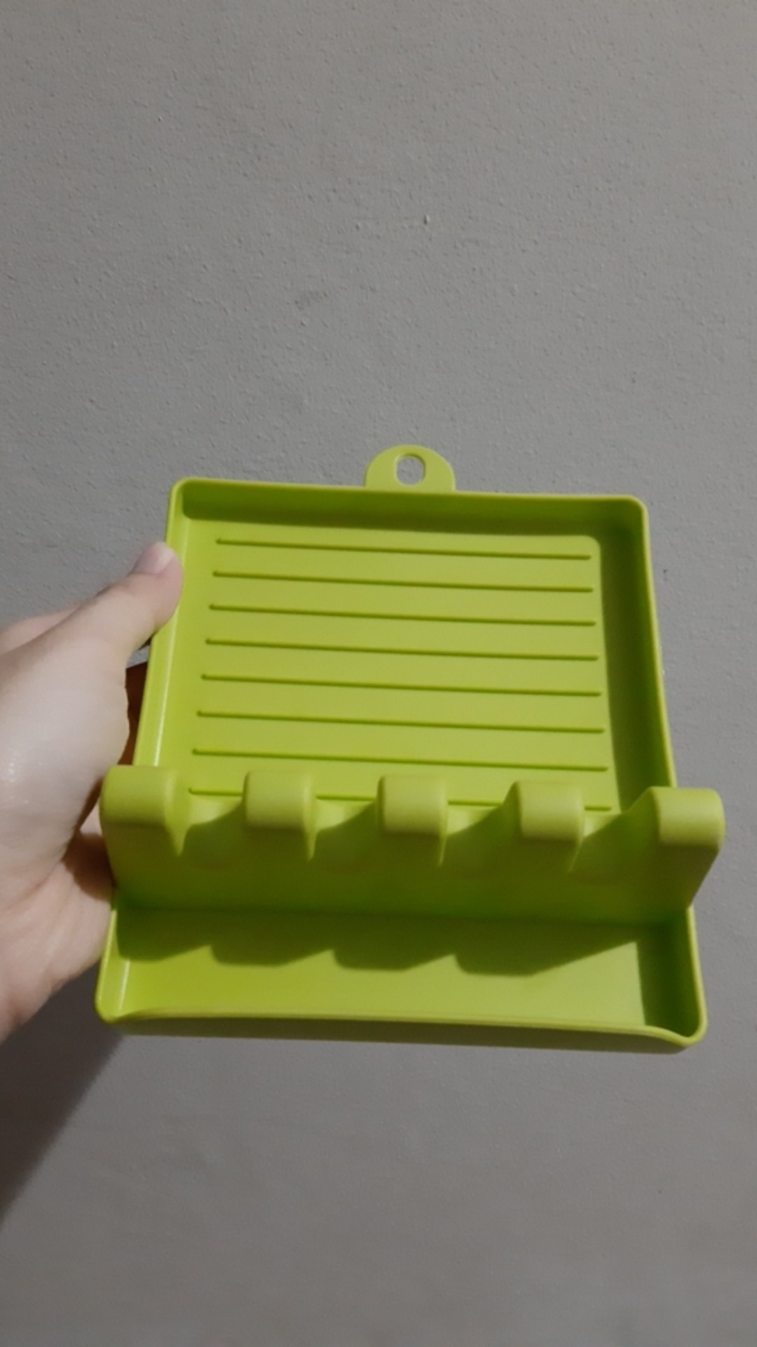 Alas Tatakan Sendok Spatula  Rak Sepatula Plastic Spatula Stand