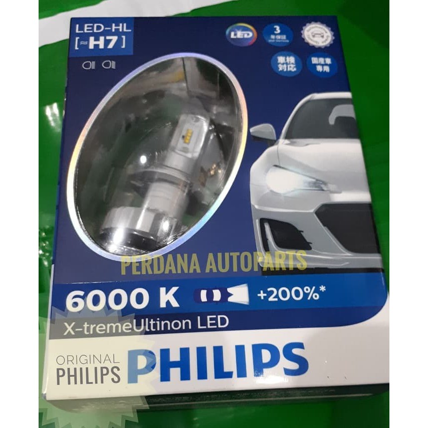 Bohlam LED H7 Chevrolet Trax WF E-47 1.4L LED PHILIPS Xtreme Ultinon GARANSI