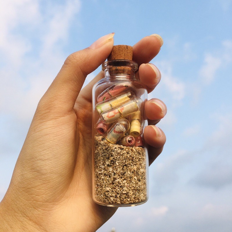

Message in jar mistery (pesan kapsul)