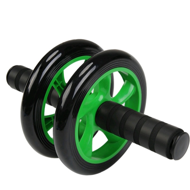 [BISA COD] AB WHEEL/AB ROLLER/DOUBLE WHEEL/ALAT SIT UP/ALAT GYM 1601