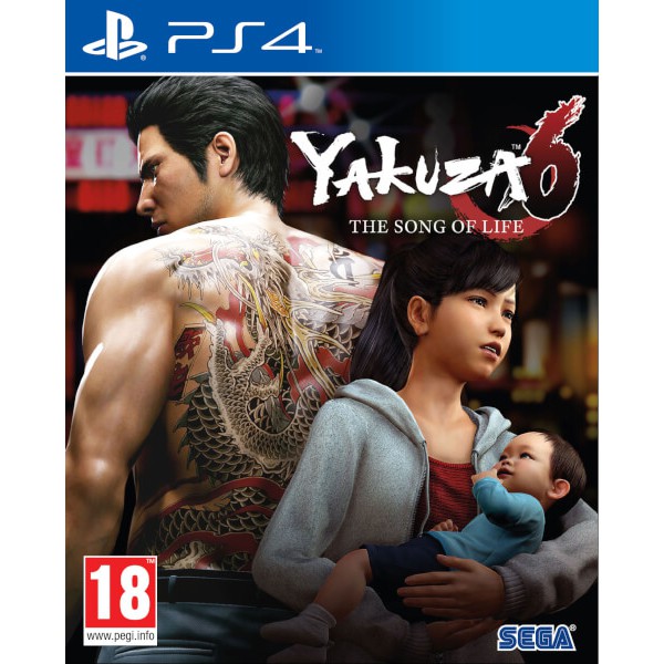 Kaset PS4 Yakuza The Song Of Life Original - BD PS 4 Yakuza The Song of Life Artbook in