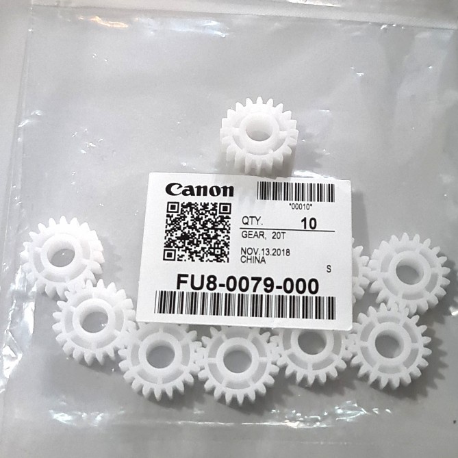 Gear 20T Mesin Fotokopi Canon IRA 6075/6275 FU8-0079-000 Original