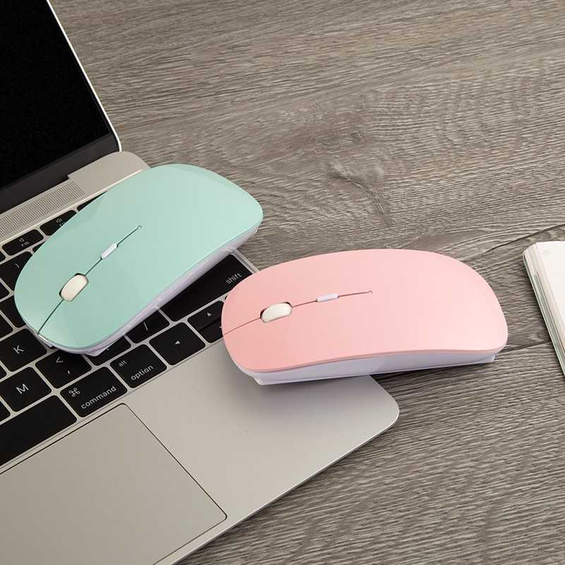 Mouse Bluetooth Laptop Notebook Komputer Pc Lenovo Gaming Wireless Rechargeable Tanpa Kabel Dongle