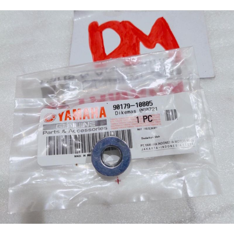 nut mur conrod connecting road shok skok belakang Vixion new NVL 90179-10805 asli original Yamaha