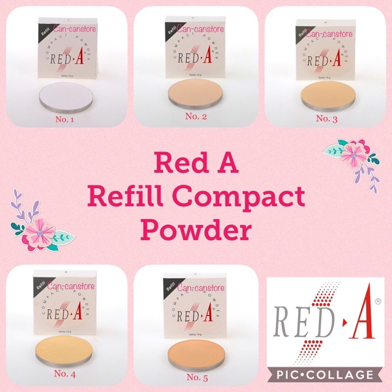 RED - A REFILL COMPACT POWDER