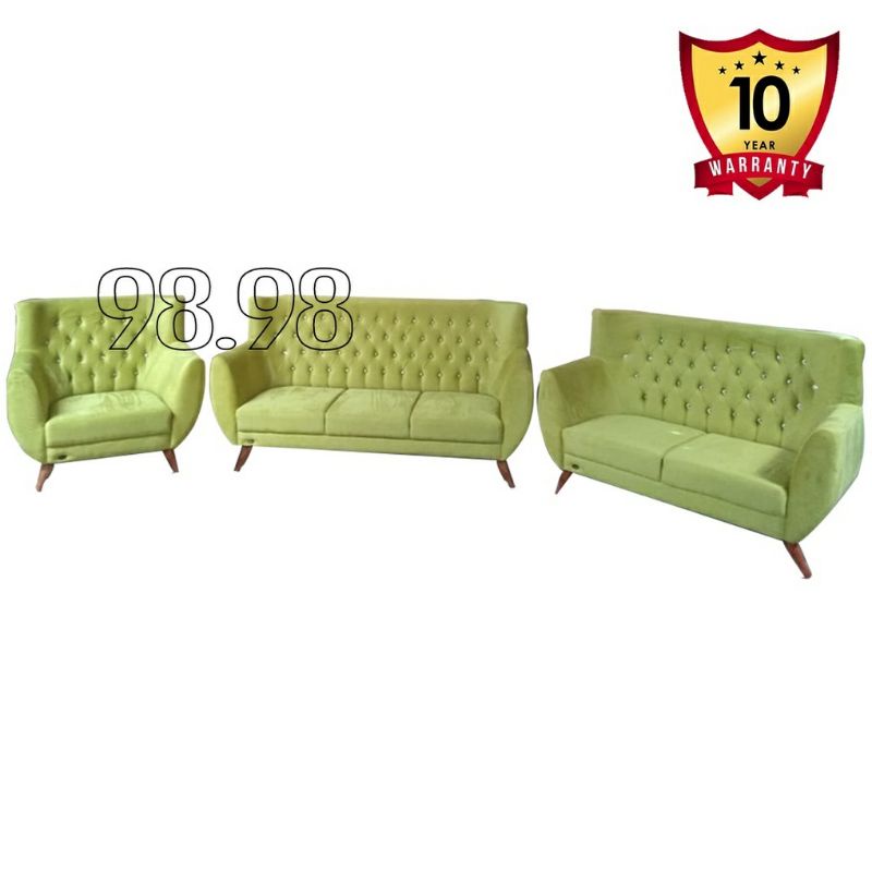 Sofa Tamu Set 321-Sofa Tamu Minilimalis Retro blue-Medan