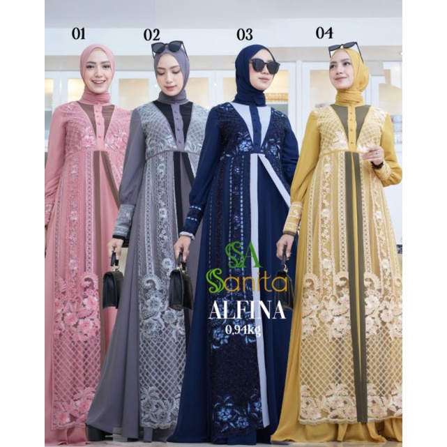 Alfina Dress by Sanita/Sanita Dress /Sanita Terbaru