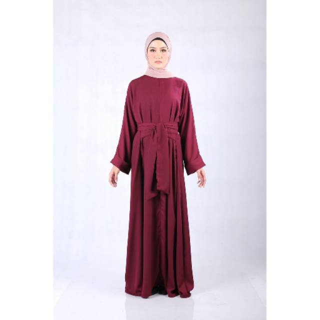 Fatma Abaya - Maroon