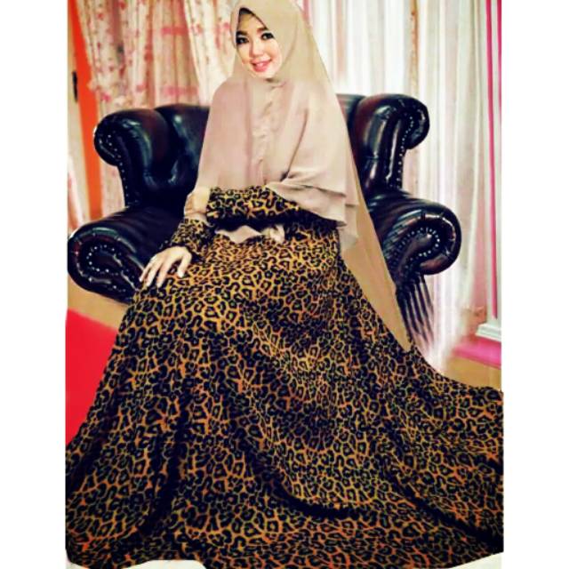 Nee gamis motif macan
