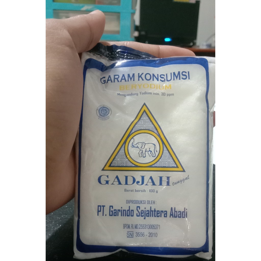 

Garam Kemasan 100Gr