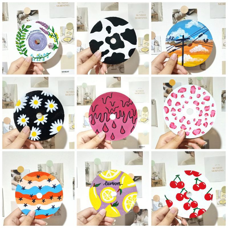 CD PAINTING AESTHETIC CUSTOM