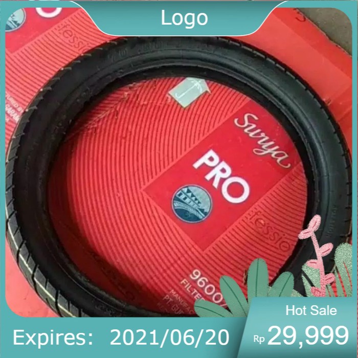 Ban depan mio ukuran standar 70/80 ring 14