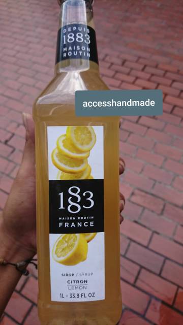1883 Maison Routin Syrup Ala Perancis France Sirup Cocktail Mocktail Import Natural Mojito Vanilla Shopee Indonesia