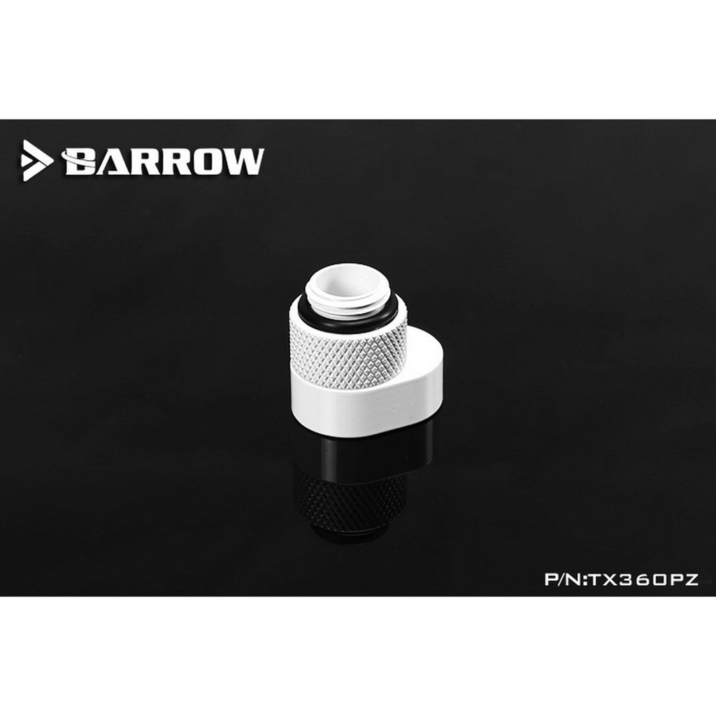 BARROW TX360PZ G1/4 360 Rotation Offset Adapter White