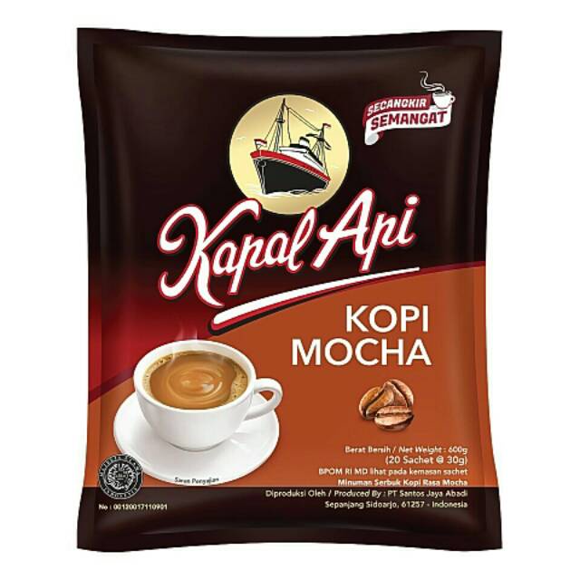 

Kapal api kopi mocha 20x32gr