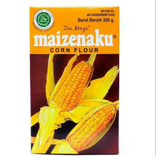 

MAIZENAKU CORN STARCH 300GR / TEPUNG MAIZENA / TEPUNG PATI JAGUNG - ZEA MAYS - TEPUNG