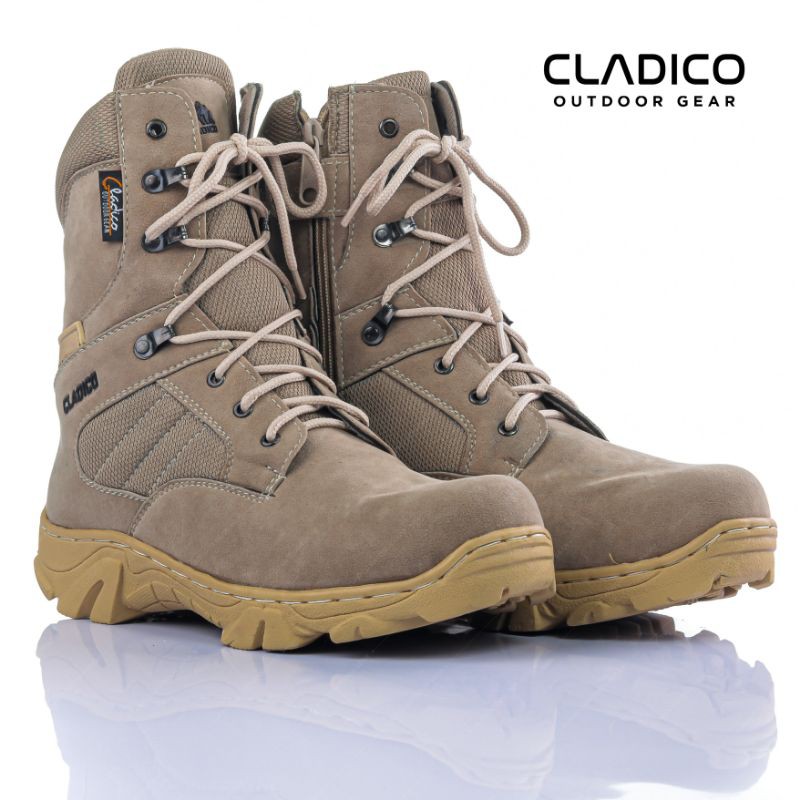 Cladico Rockwell High Sepatu Safety Boots Pria Original Sol TPR Lentur Anti Licin