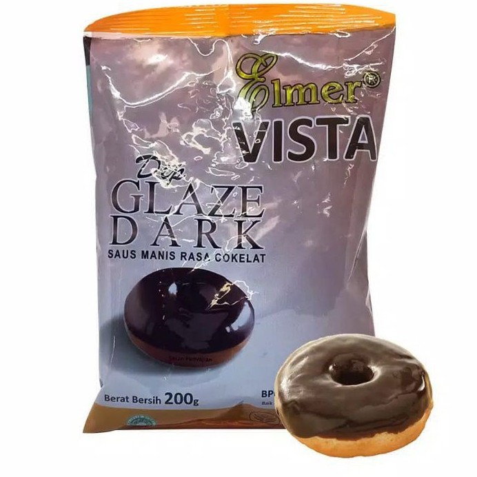 

ELMER GLAZE DARK COKLAT 200gr