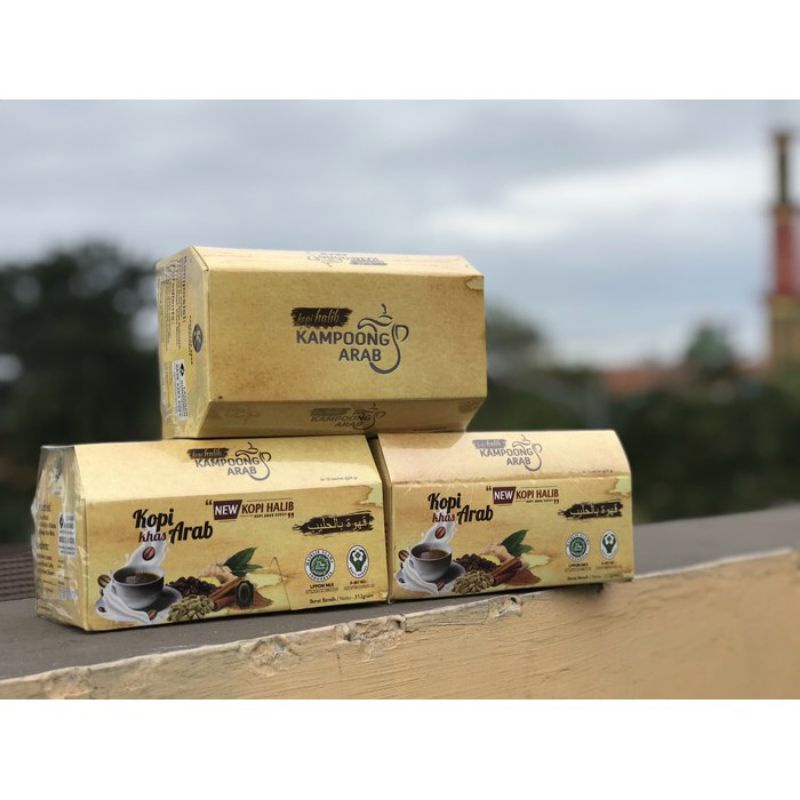 

Kopi Kampoeng Arab HALIB Sachet 20gr Plus Sugar SUSU