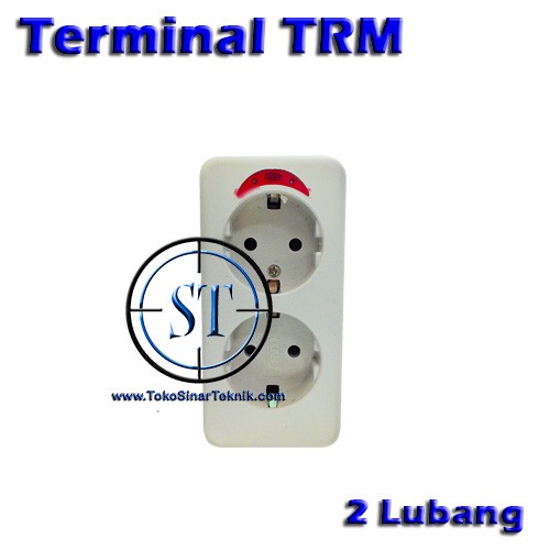 OB SC + Lampu 2 Lubang TRM LP-002K Stop Kontak Tanpa Kabel DIY lampu Colokan Listtrik Sambungan