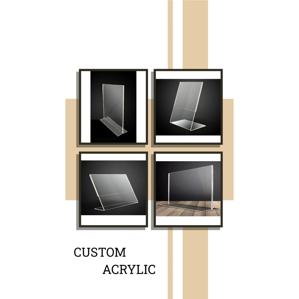

CUSTOM AKRILIK BROSUR / REQUEST UKURAN AKRILIK BROSUR
