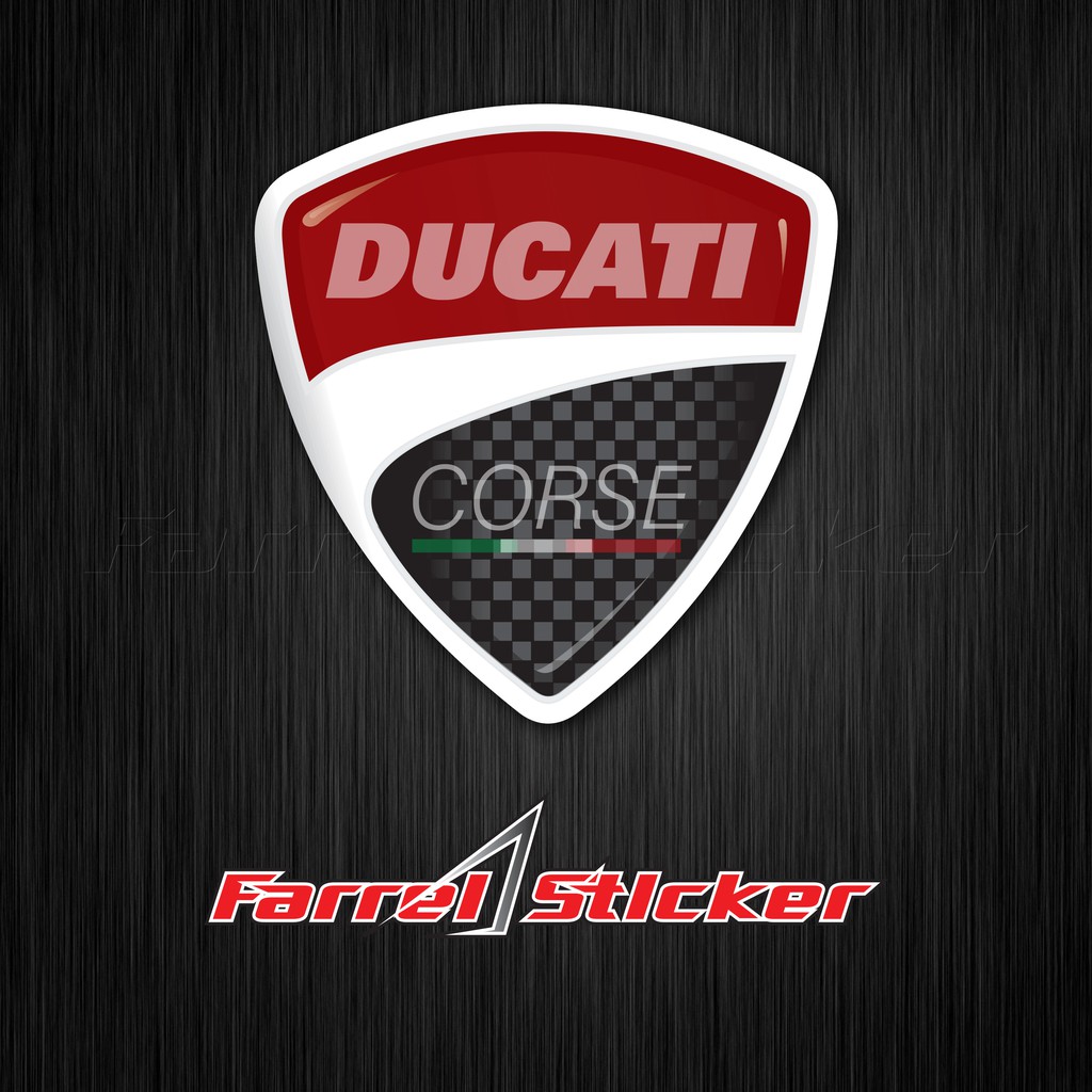 Sticker LOGO stiker logo DUCATI